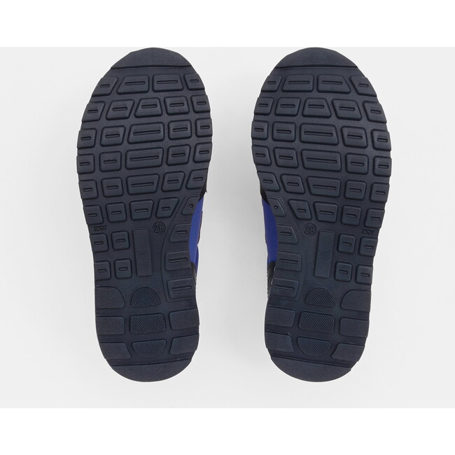 Running-Style Sneakers, White & Blue - Sneakers - 5