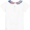 Liberty Collar T-Shirt, White - Tees - 2