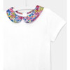 Liberty Collar T-Shirt, White - Tees - 3