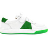 Sneakers, White & Green - Sneakers - 1 - thumbnail