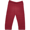 Baby Alpaca Pants, Red - Pants - 1 - thumbnail