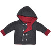 Baby Alpaca Jacket, Red - Jackets - 2