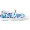 Baby Canvas Mary Janes, Blue & Muliticolored - Mary Janes - 2