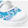 Baby Canvas Mary Janes, Blue & Muliticolored - Mary Janes - 6