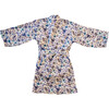 Little Girls Veetzie Kimono Robe, Blue & White Liberty - Robes - 2
