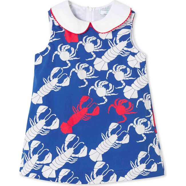 Maddie Dress, Lobster Invasion Print - Dresses - 1