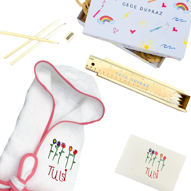 Draw Your Own Kid’s Robe Gift Set