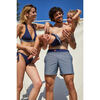 Meno Azulejos Swim Trunks, Navy - Swim Trunks - 2