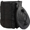 Round Basket Lid, Desert Black - Storage - 1 - thumbnail