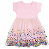 Sequin Dress, Pink - Dresses - 1 - thumbnail
