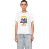 Women's Puppy Love T-Shirt, White - Tees - 1 - thumbnail