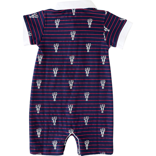 Lobster Stripe Romper - Rompers - 2