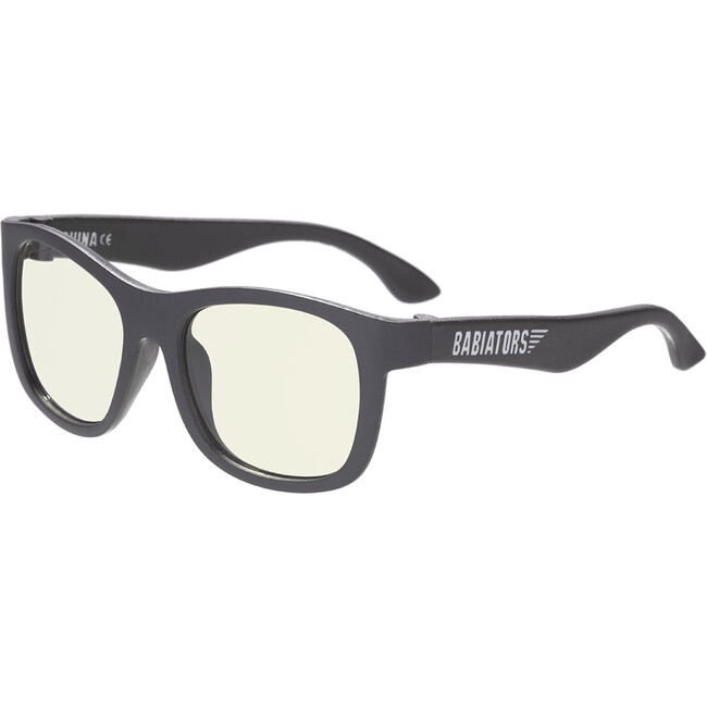 Screen Saver Blue Light Glasses, Black Ops Black Navigator - Sunglasses - 3