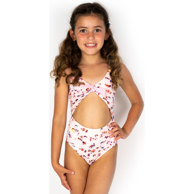 Cutout Swim, Pink Beach - One Pieces - 3