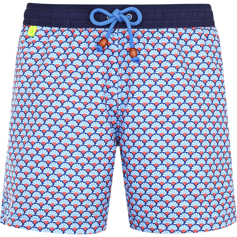 Trawangan Senso Swim Trunks, Blue - Swim Trunks - 1