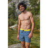 Men's Trawangan Lemonade Swim Trunks, Orange - Swim Trunks - 3