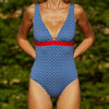 Women's Isaure Navy Kangaroos One Piece, Blue - One Pieces - 3