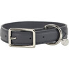 Coco Collar, Charcoal - Collars, Leashes & Harnesses - 1 - thumbnail