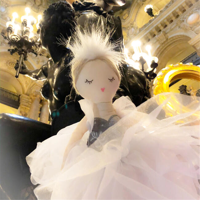 Nina Prima Ballerina, Silver - Soft Dolls - 3