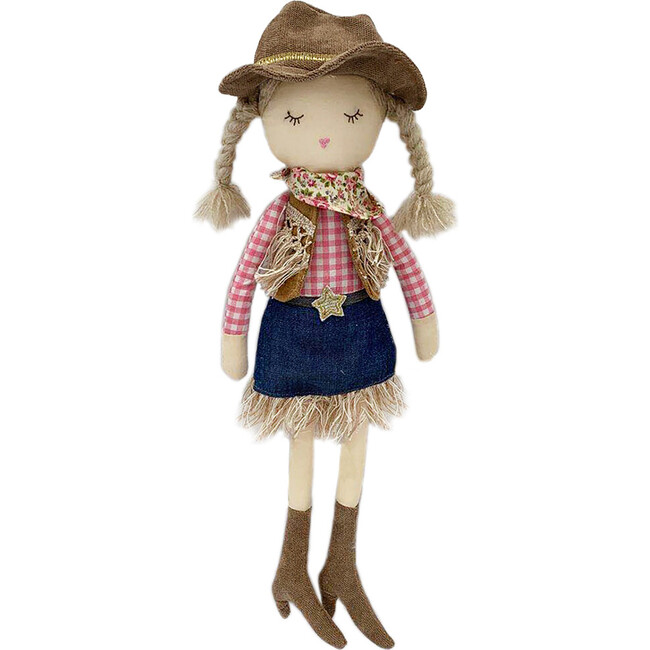 Clementine Cowgirl Doll - Soft Dolls - 1