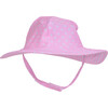 UPF 50+ Summer Splash Swim Hat, Pink Dots - Hats - 1 - thumbnail