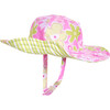 UPF 50+ Summer Splash Swim Hat, Hibiscus Garden - Hats - 1 - thumbnail