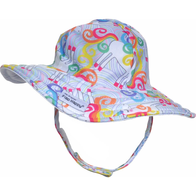 UPF 50+ Summer Splash Swim Hat, Unicorn Magic