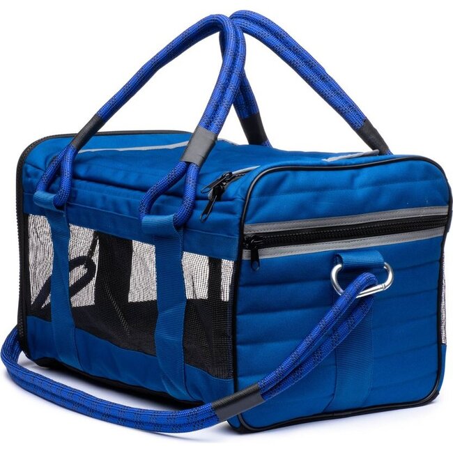 Pet Travel Bag, Blue - Pet Carriers & Totes - 2