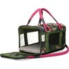 Pet Travel Bag, Camouflage and Magenta - Pet Carriers & Totes - 3