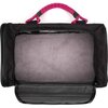 Pet Travel Bag, Black and Magenta - Pet Carriers & Totes - 5