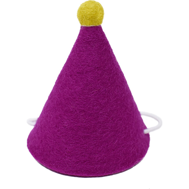 Pawty Hat, Purple - Pet Costumes - 1