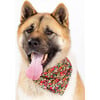 Neckwear, Black Floral - Dog Bandanas & Neckties - 2