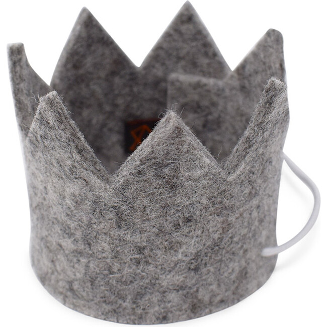 Party Beast Crown, Grey - Pet Costumes - 1