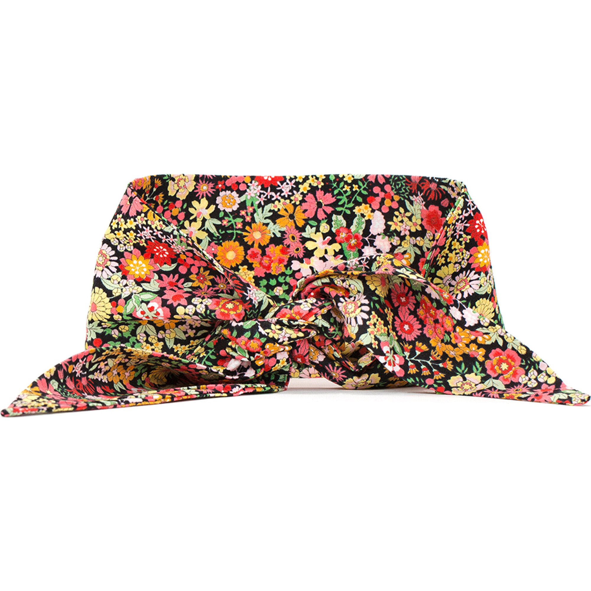 Necktie, Black Floral - Dog Bandanas & Neckties - 1