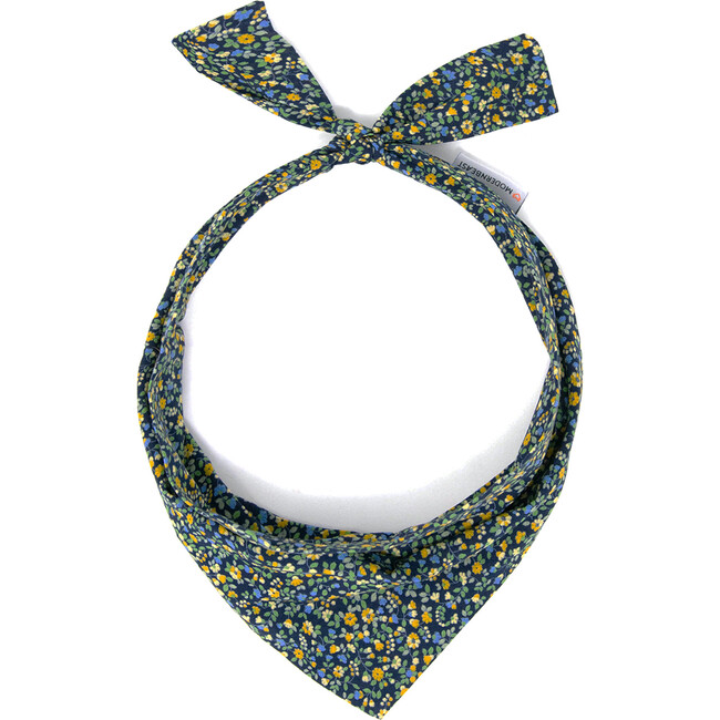 Neckwear, Midnight Floral - Dog Bandanas & Neckties - 1