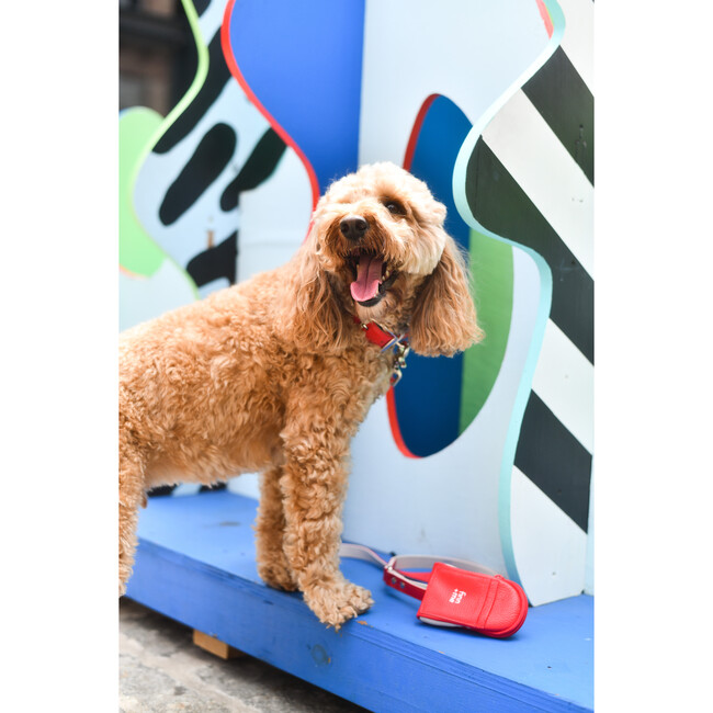The Pooch Purse in Lipstick Red - Poop Bags & Dispensers - 5