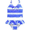 Frill Bikini, Seastripe - Two Pieces - 1 - thumbnail