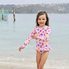 Sea & Snow LS Frill Top, Seaflower - Rash Guards - 2