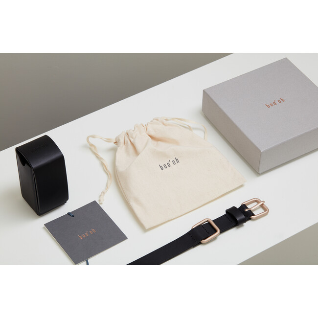 Lumi Collar, Black and Gold - Collars, Leashes & Harnesses - 5