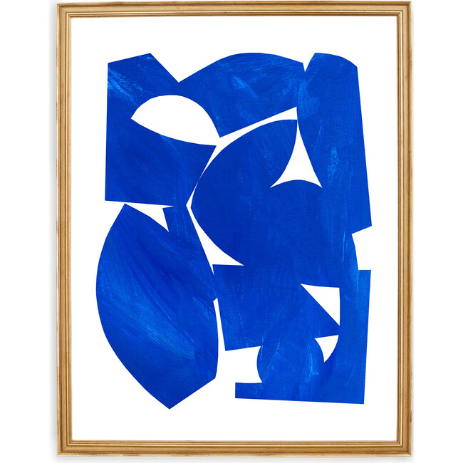 Cobalt Art Print, Blue