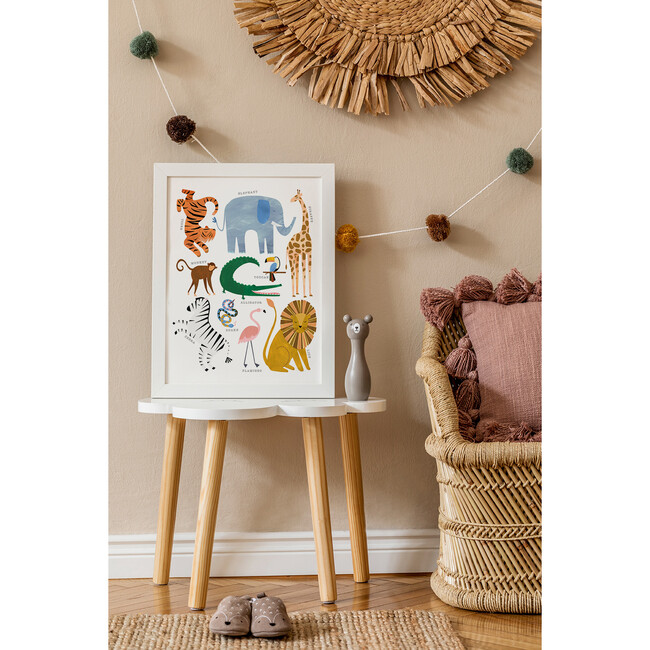 Animal Chart Art Print, Multi - Art - 2