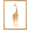 Gerry the Giraffe Art Print, Yellow - Art - 2 - thumbnail