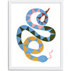 Serena the Snake Art Print, Multi - Art - 3