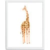 Gerry the Giraffe Art Print, Yellow - Art - 3