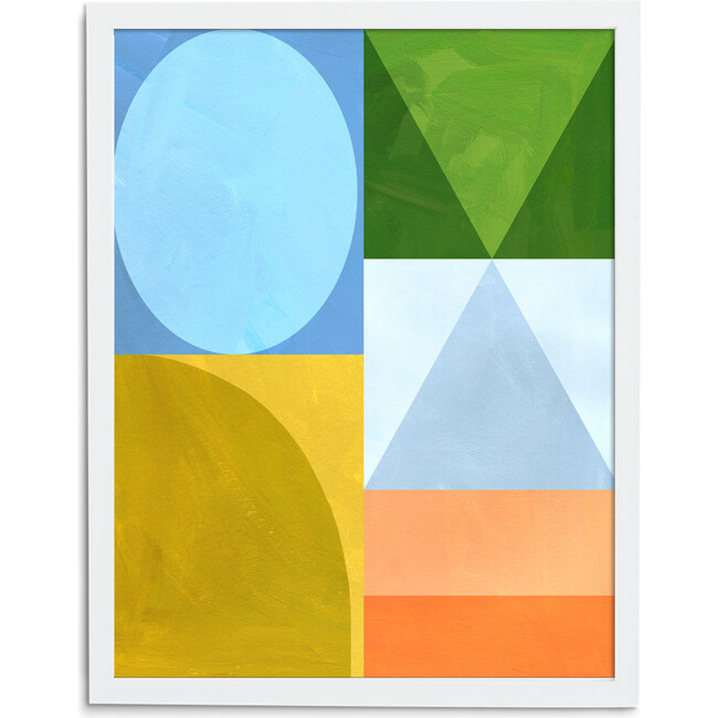 Blocks Art Print, Multi - Art - 3