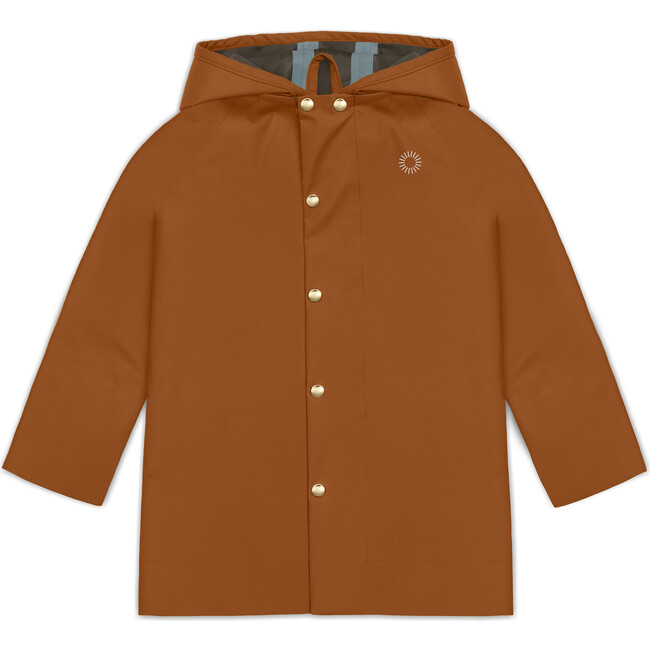 Midi Raincoat, Red Oak - Raincoats - 1