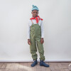 Kids Dungaree Rain Pants, Spruce - Overalls - 2