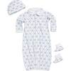 Keep Me Cozy Kit, Floral Stripes - Mixed Apparel Set - 1 - thumbnail