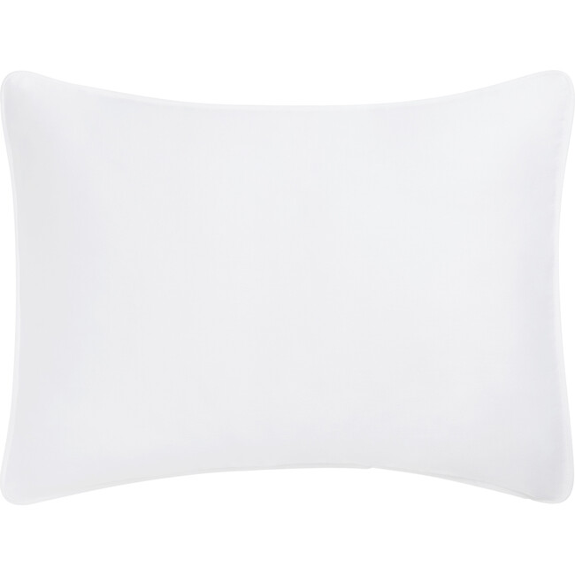 Savile Mini Pillowcase, Pure White - Pillows - 1