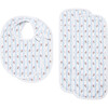 Feed Me Kit, Floral Stripe - Bibs - 1 - thumbnail